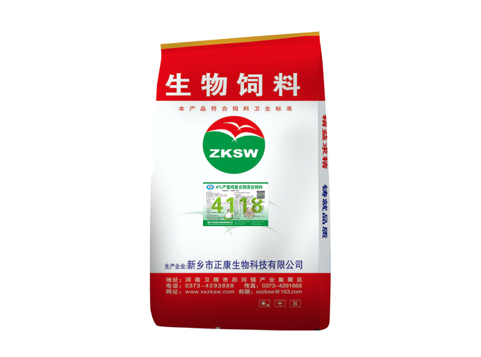 4118 4%產(chǎn)蛋雞預混料